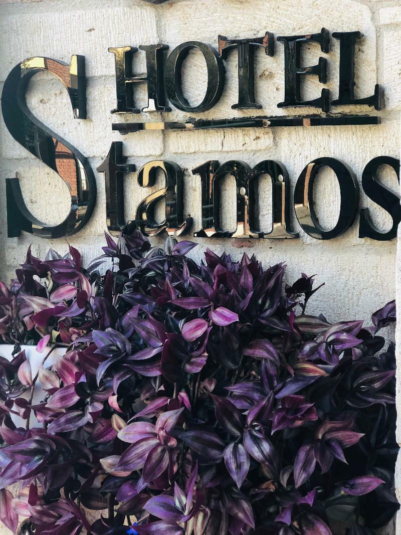 Stamos Hotel Afytos Buitenkant foto